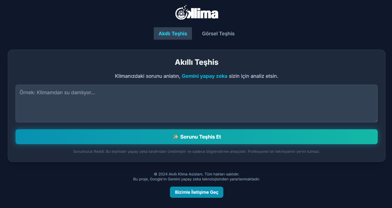 Klimanız Arızalandığında Panik Yapmayın: Yapay Zeka Destekli Asistanınızla Tanışın!