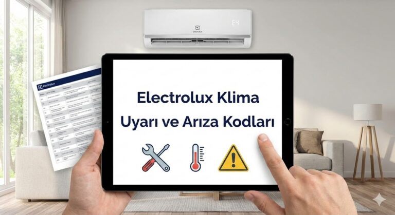 Electrolux Klima Uyarı ve Arıza Kodları
