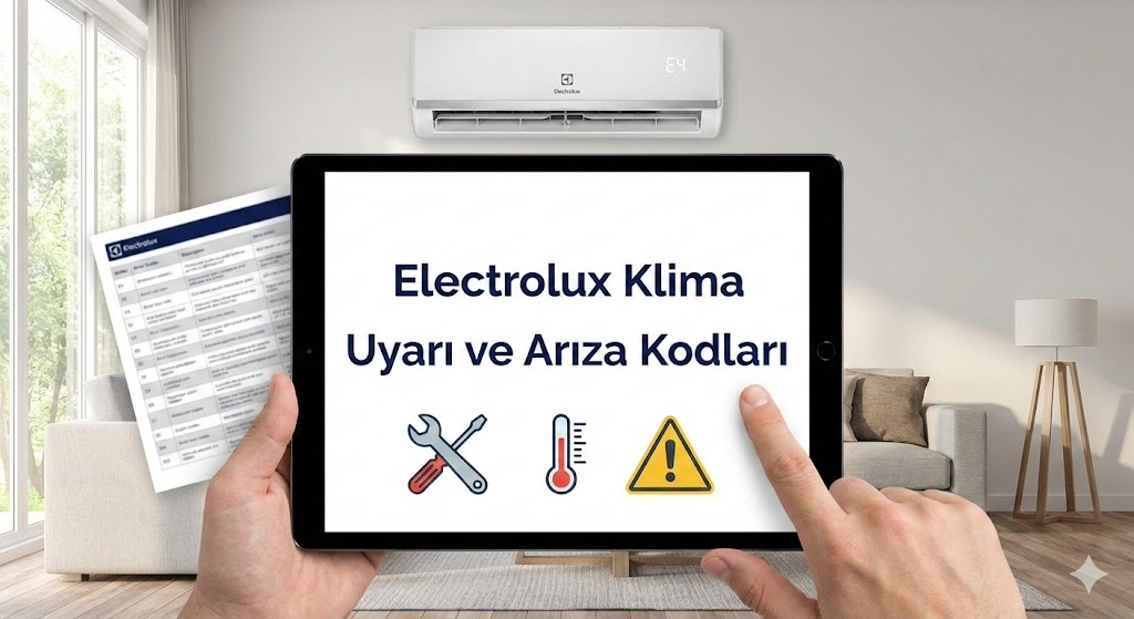 Electrolux Klima Uyarı ve Arıza Kodları